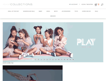 Tablet Screenshot of khmcollections.com